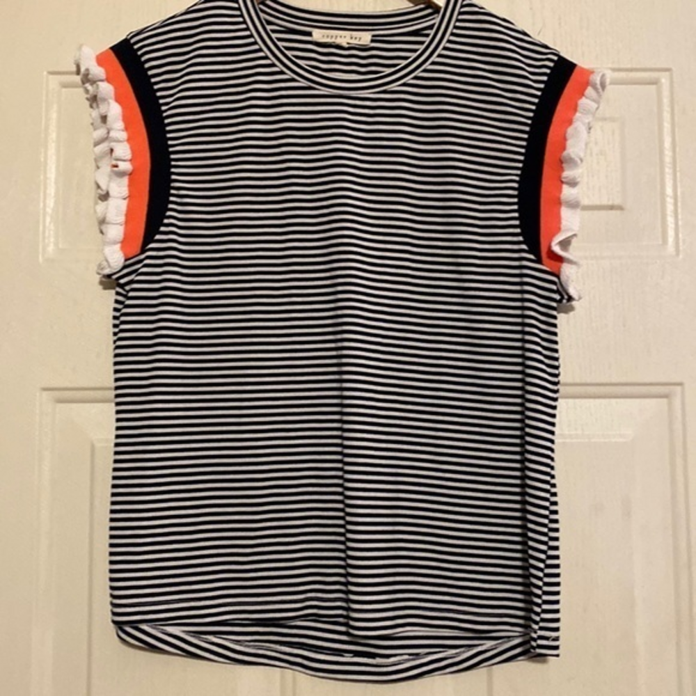 Copper‎ Key striped top